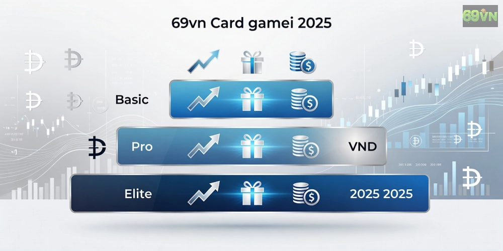 Bảng giá chi tiết các gói dịch vụ game bài uy tín 69vn cập nhật 2025.